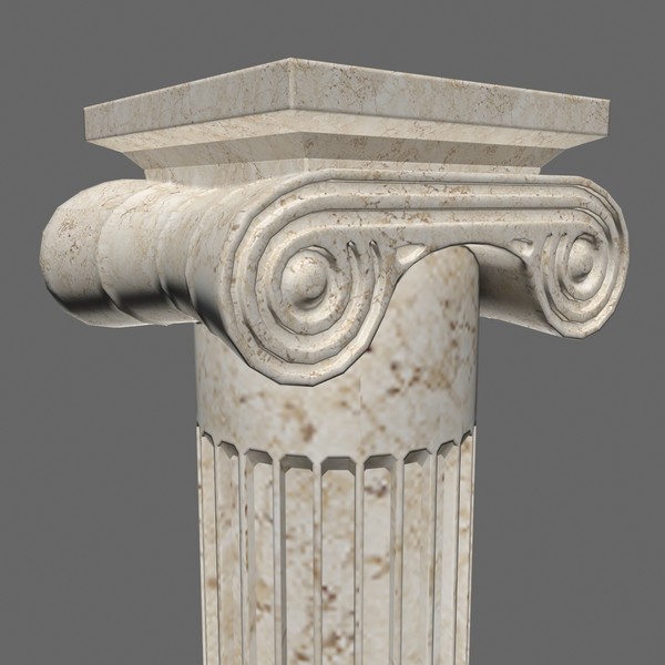 antiquity pillar 3d model - Pillar 1 by Tschirner